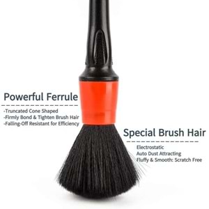 SGCB Detail Brush Interior PRO Detaylı İç Aksam Temizlik Fırçası 20''
